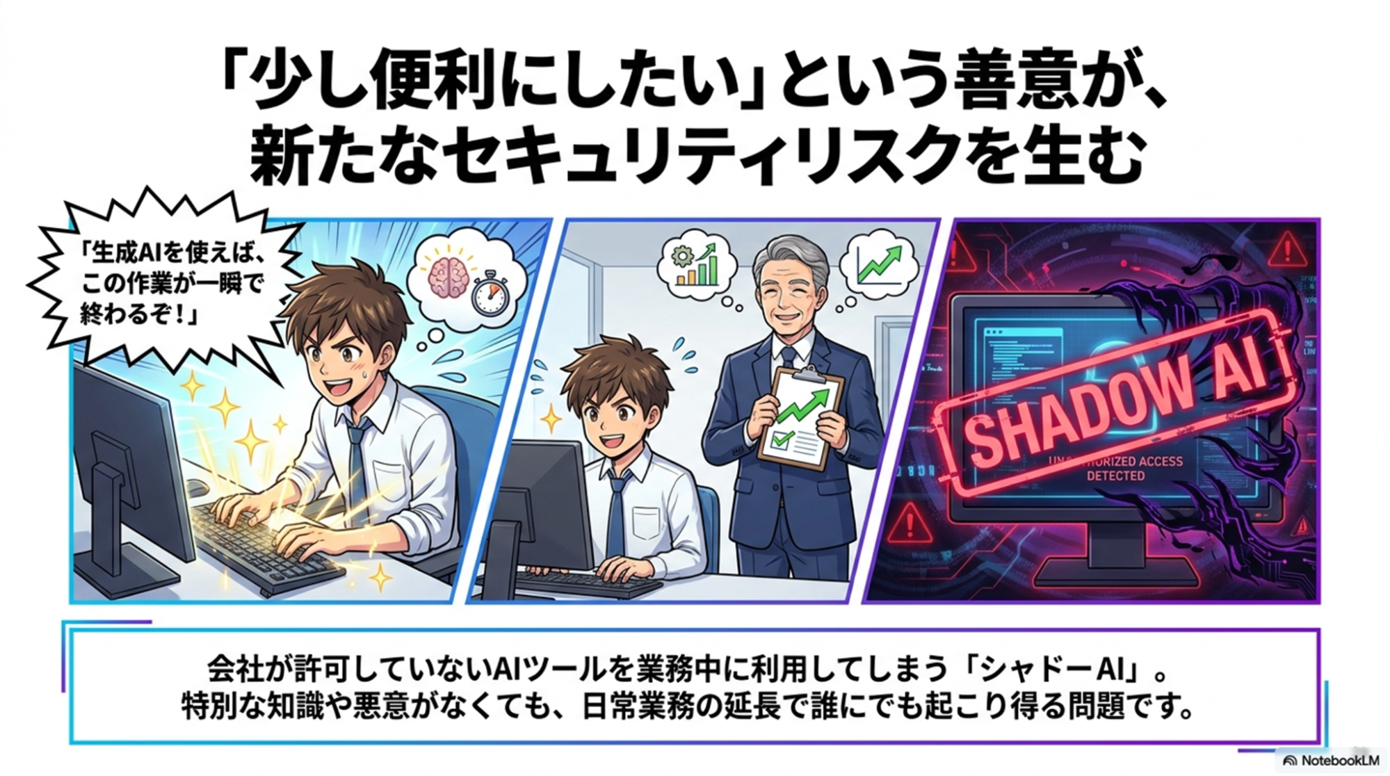 生成AI利用の注意点