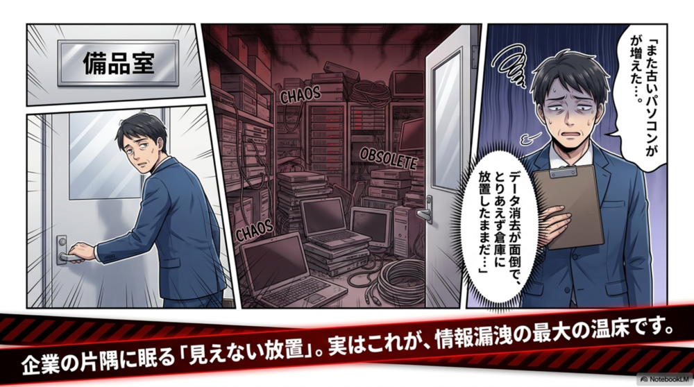 古いパソコンを残すリスク
