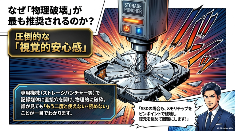 安心感のある物理破壊
