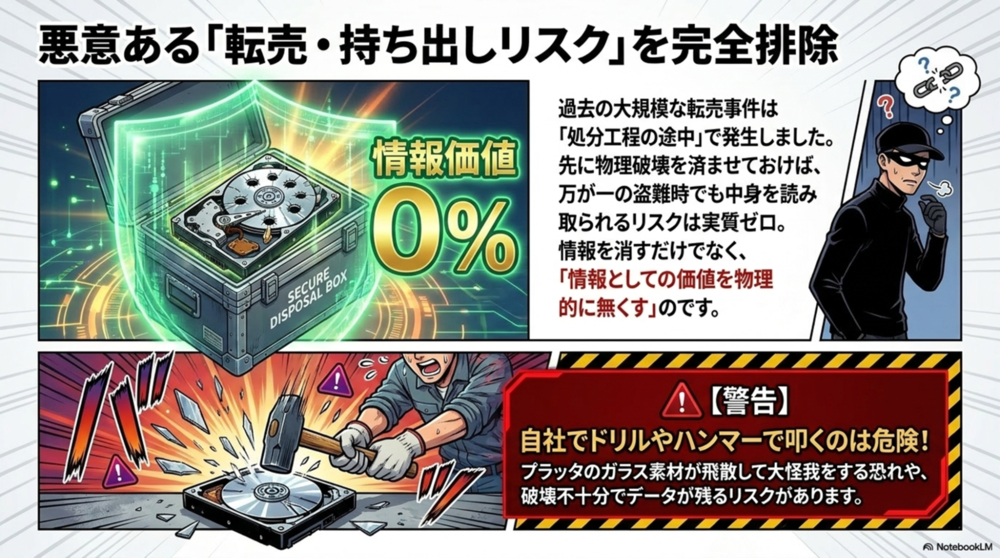 転売リスクの完全排除