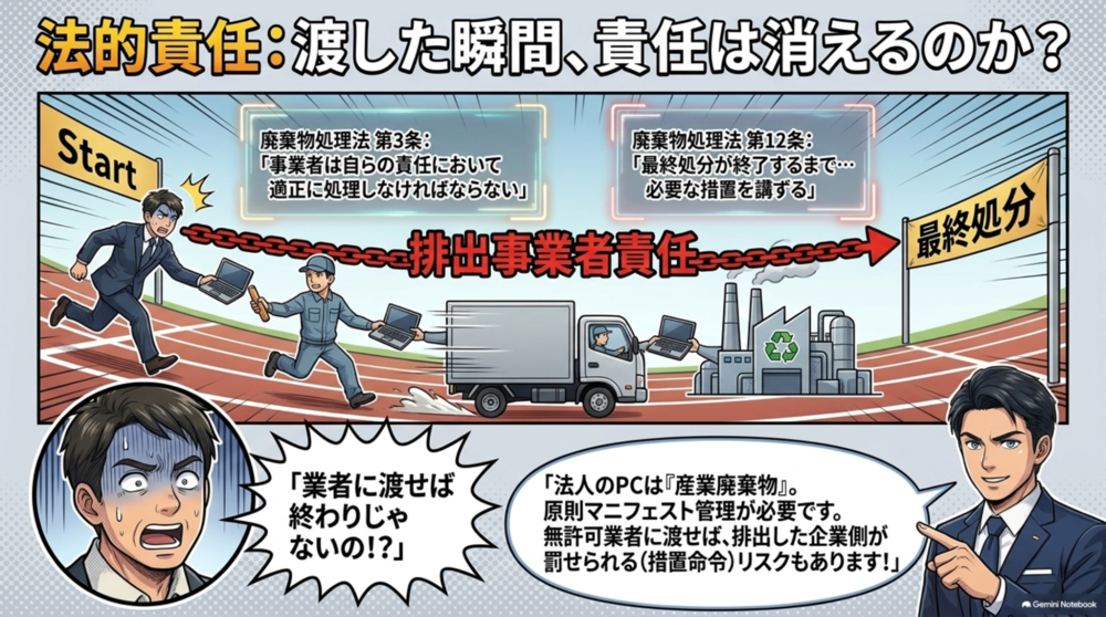 企業に求められる法的責任